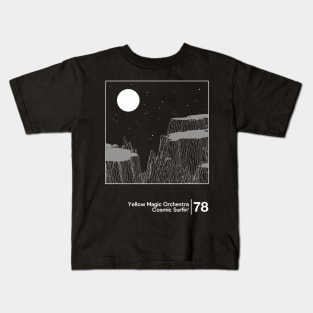 Yellow Magic Orchestra - Cosmic Surfin' / Minimal Style Graphic Artwork Design Kids T-Shirt